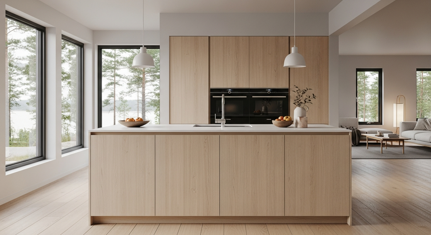 Keittiön välitilalevy