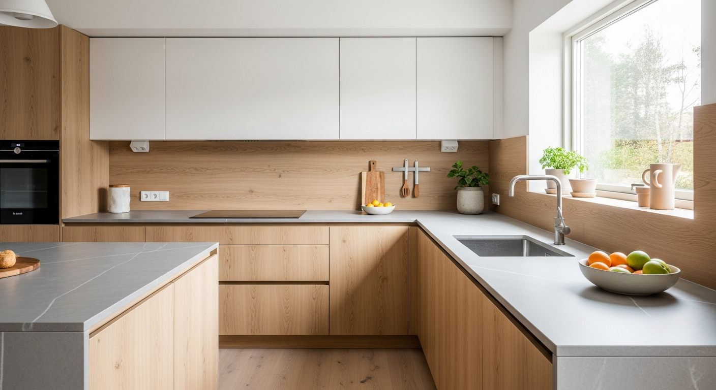 Keittiön välitilalevy hoito-ohjeet eri materiaaleille