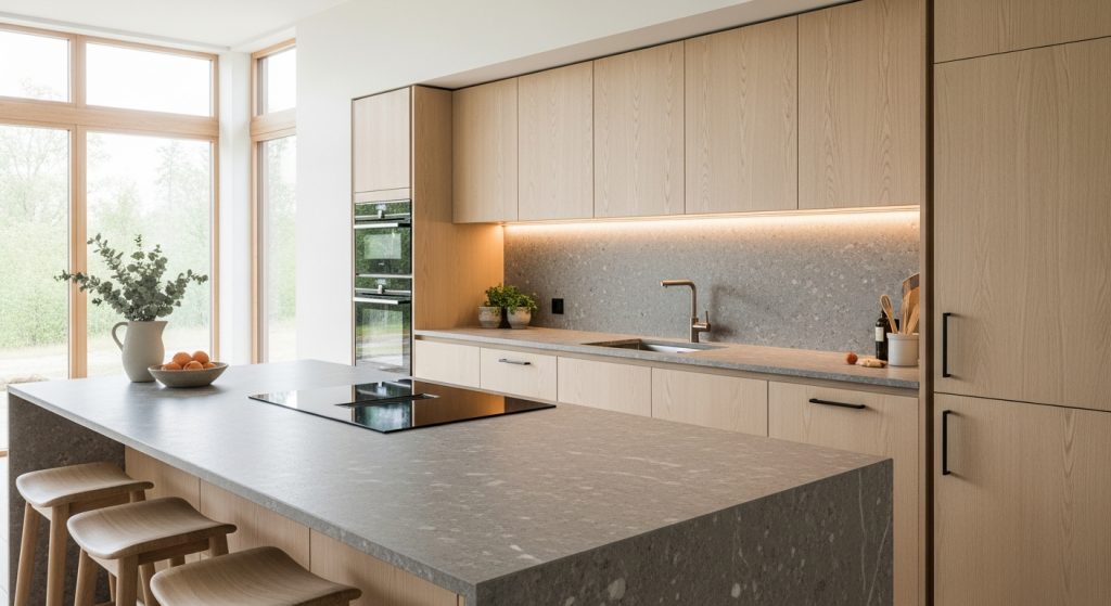 Keittiön lattiamateriaali keraamiset laatat vinyyli vertailu